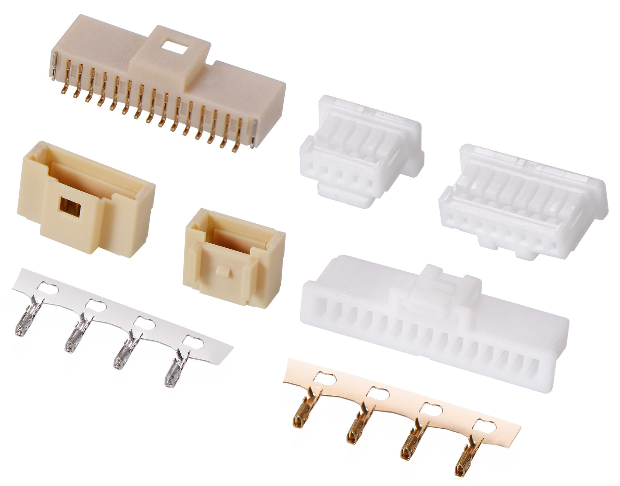 HRS-1004 Series 1.00mm Pitch (.039＂) 線對(duì)板連接器